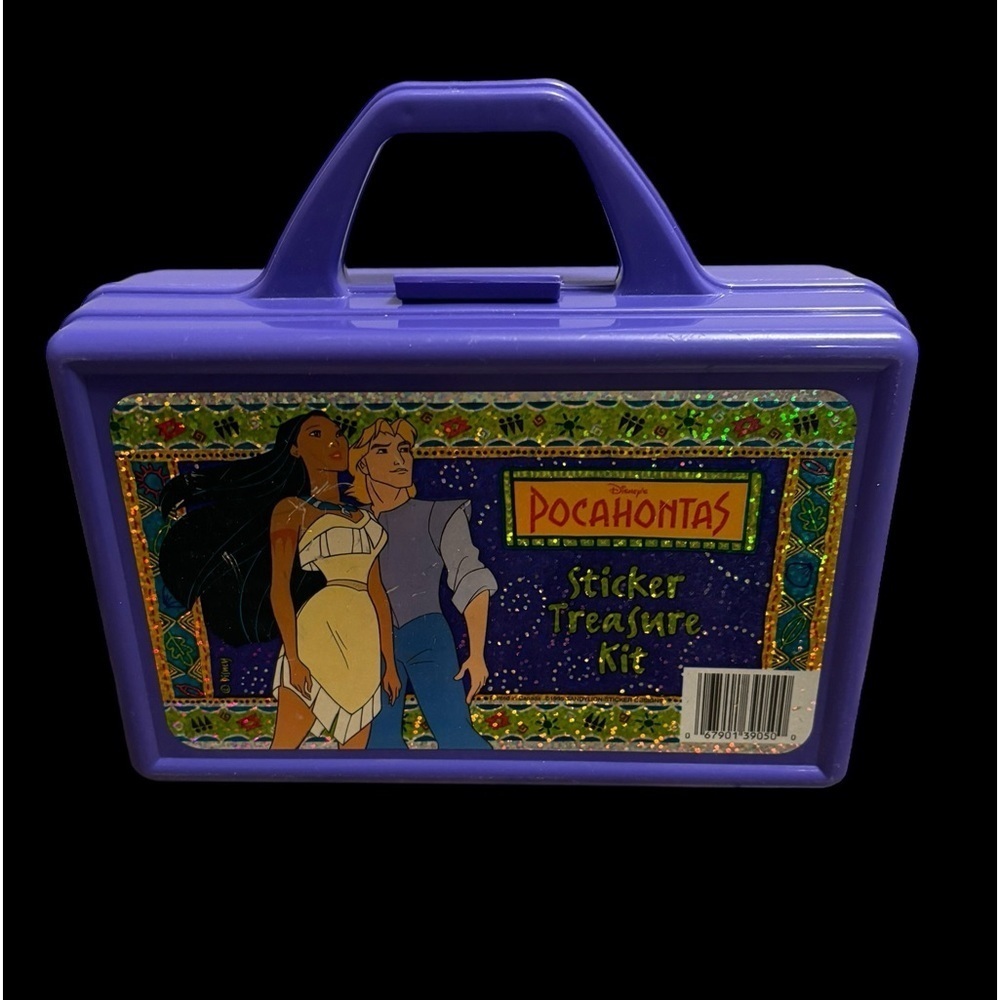 Vintage 1995 Sandylion Pocahontas Sticker Treasure Kit